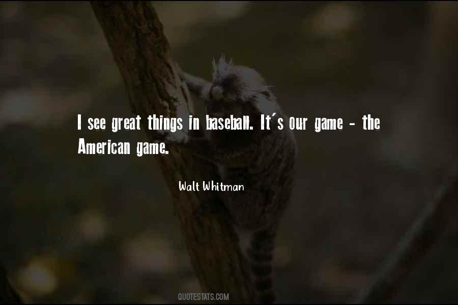 Great Baseball Quotes #160892