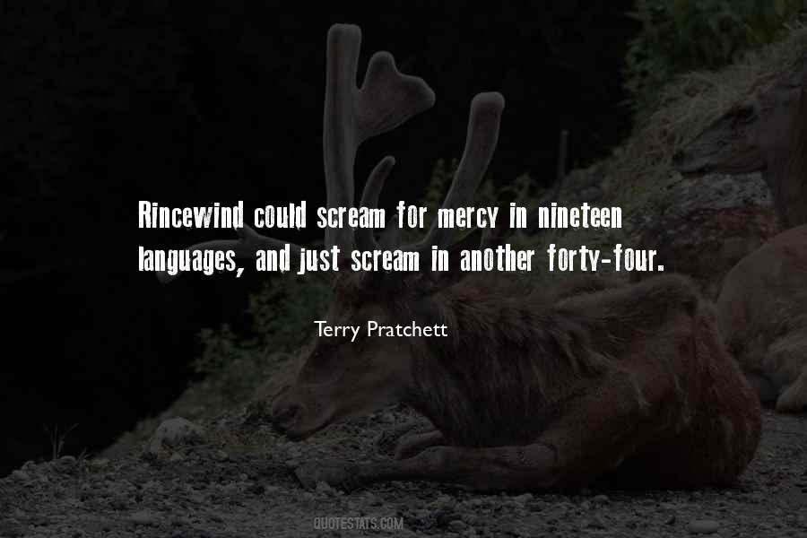 Could Scream Quotes #105210