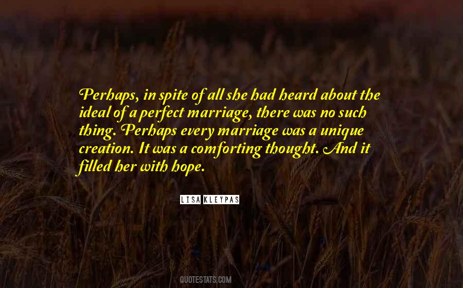 Quotes About The Perfect Marriage #1035395