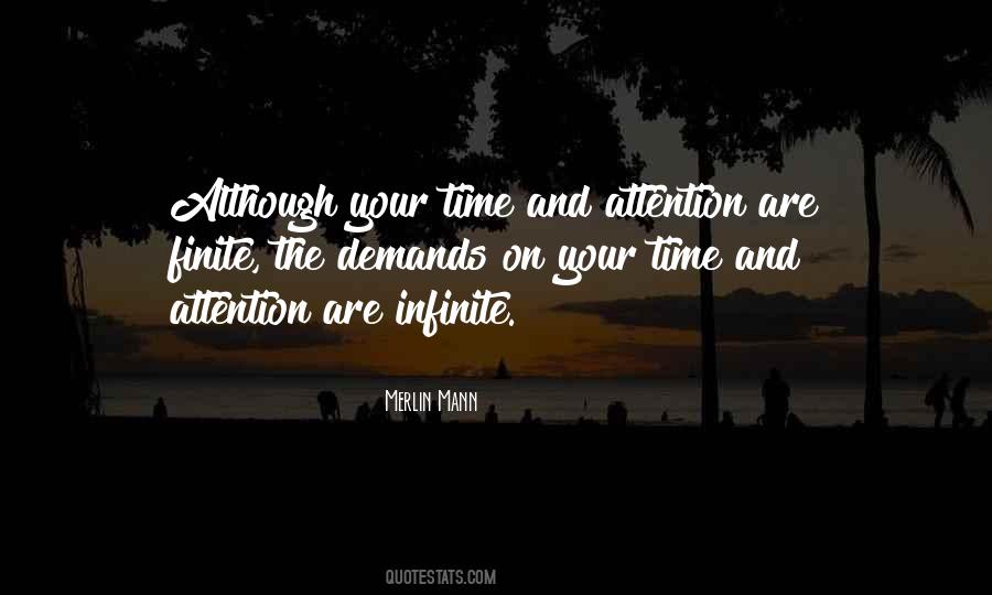 Time And Attention Quotes #1765831