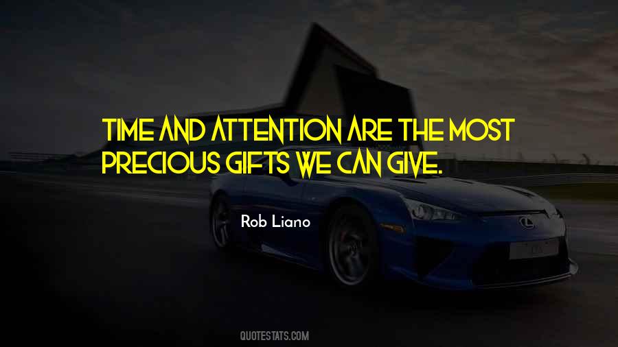 Time And Attention Quotes #797728