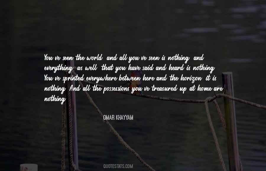 Value Of Possessions Quotes #108661
