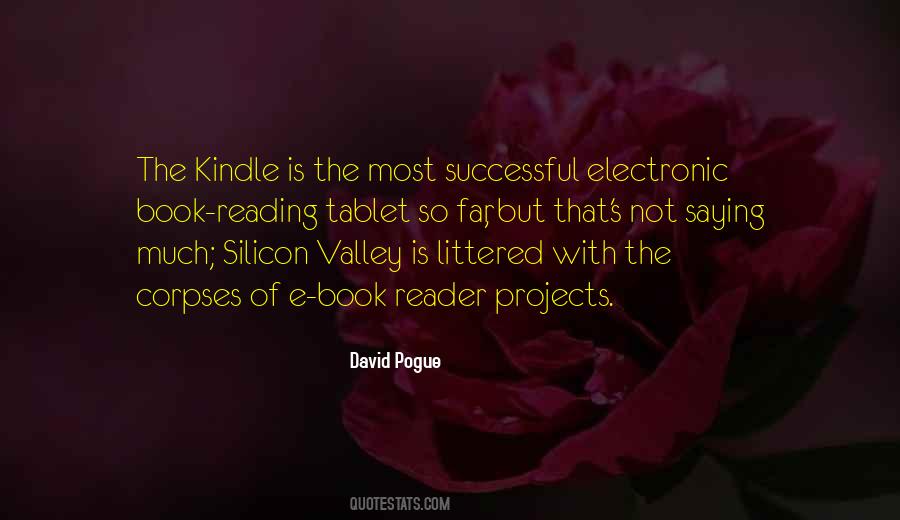 E Reader Quotes #1832921