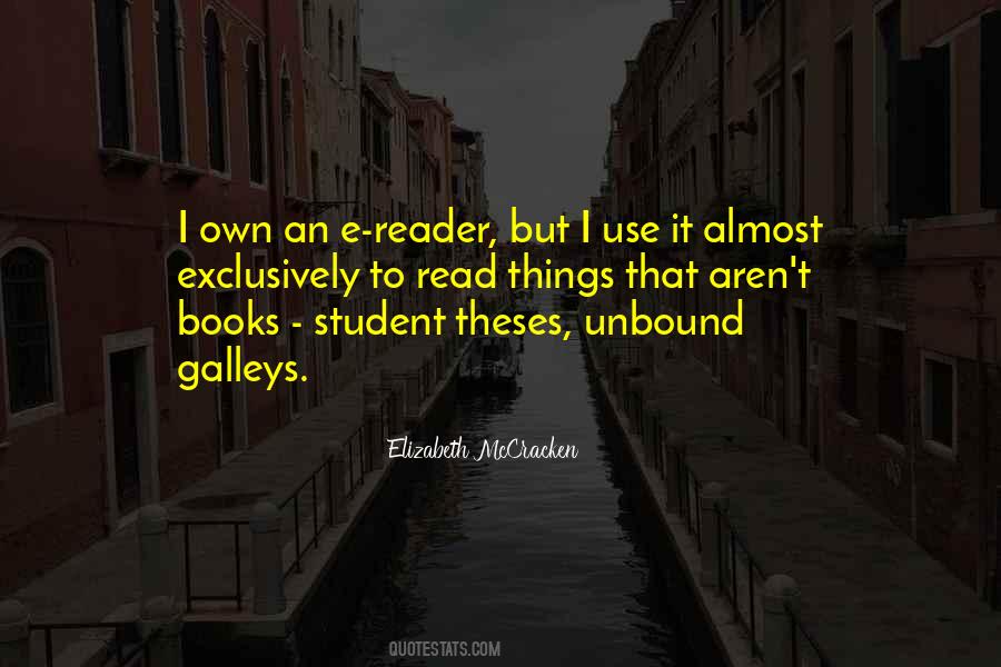 E Reader Quotes #211925