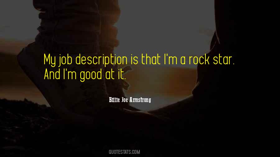 Good Jobs Quotes #31810