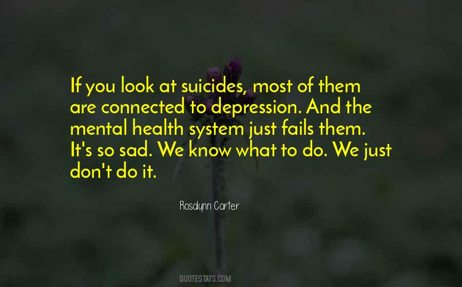 Depression Sad Quotes #1828693