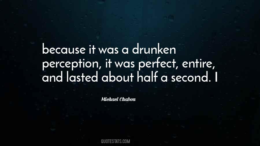 Half Drunken Quotes #473022