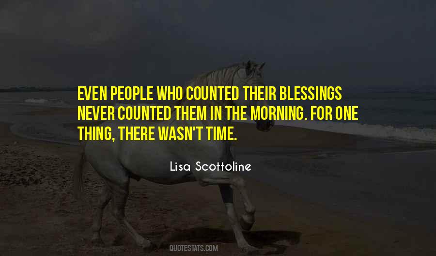 Counted Blessings Quotes #637804