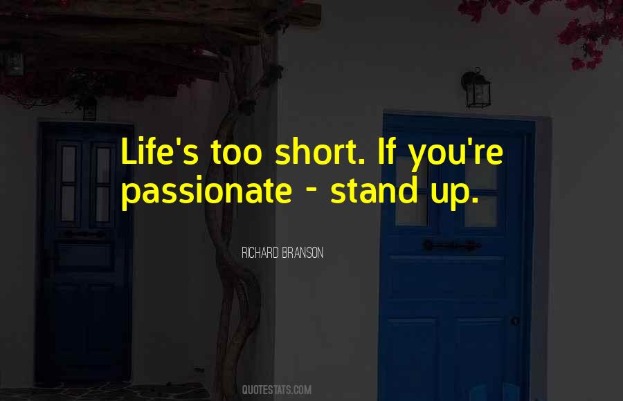 Passionate Life Quotes #497904