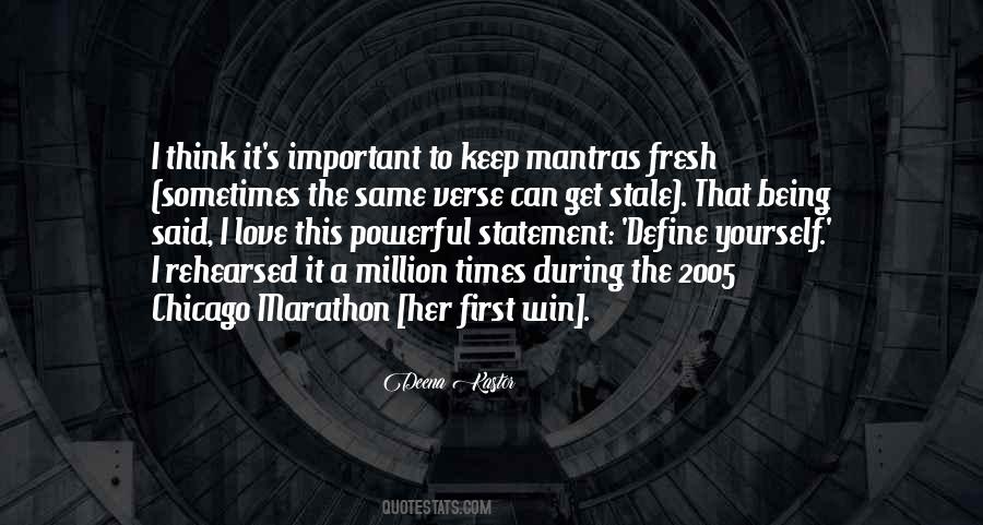 Chicago Marathon Quotes #974020