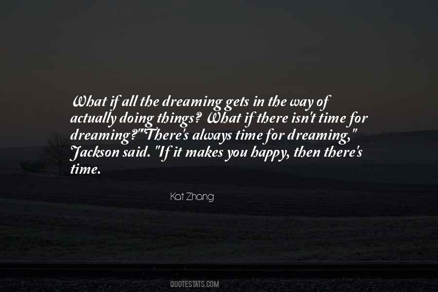 Time Dreams Quotes #81409