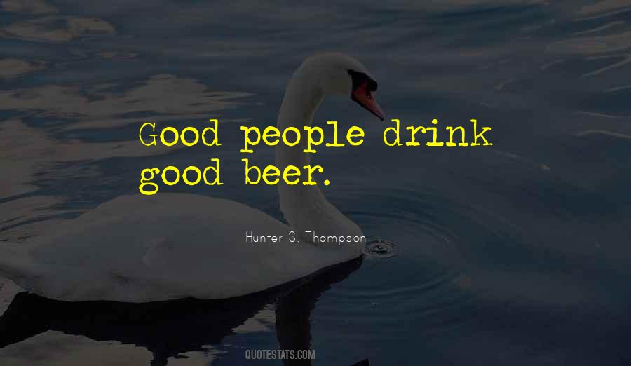 Good Drinking Quotes #773308