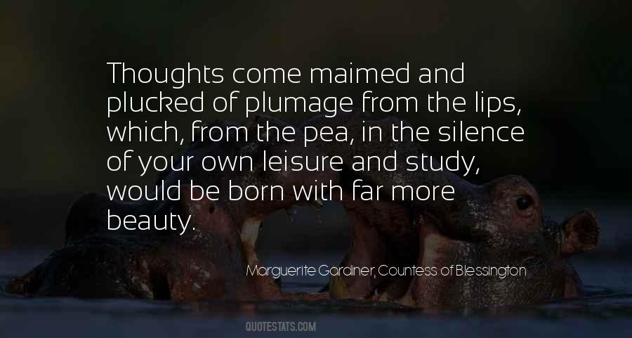 Countess Of Blessington Quotes #1303499