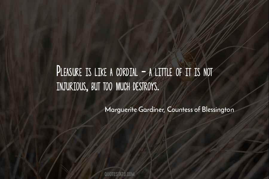 Countess Of Blessington Quotes #47947