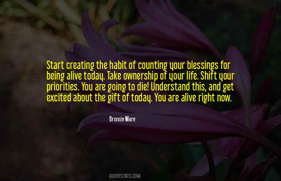 Counting Blessings Quotes #1636703