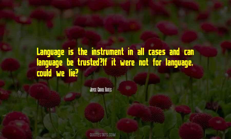 Language Not Quotes #90107