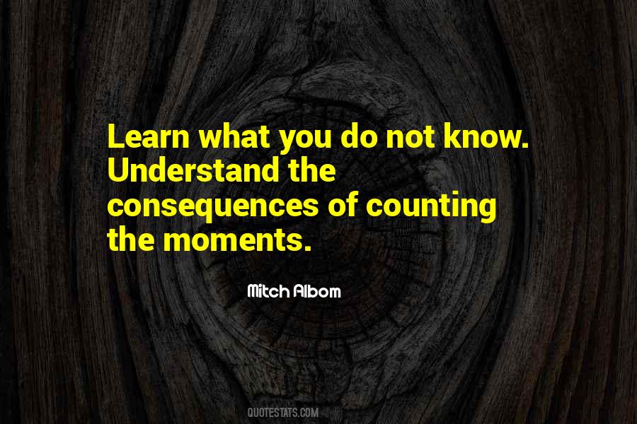 Counting Moments Quotes #32570