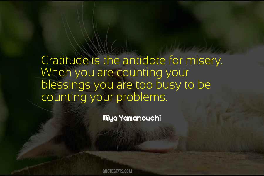 Counting My Blessings Quotes #112481