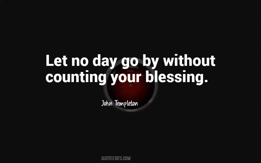 Counting My Blessings Quotes #300846