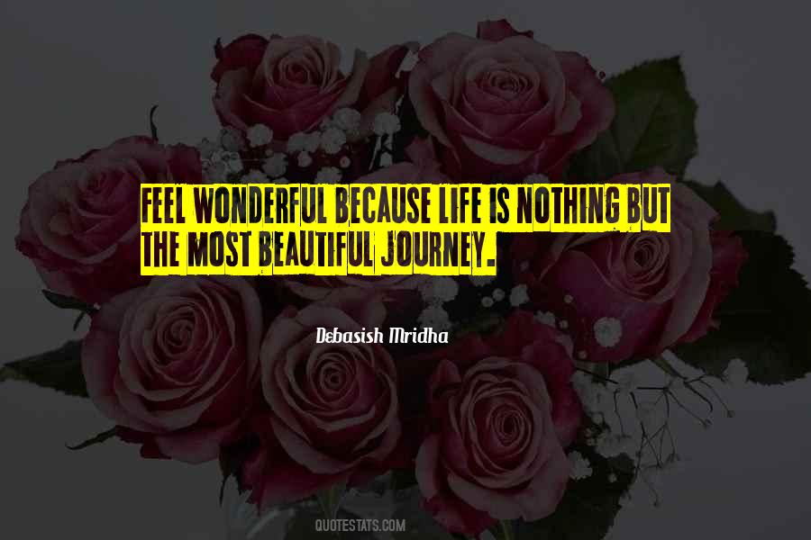 Life Is A Beautiful Journey Quotes #1397054
