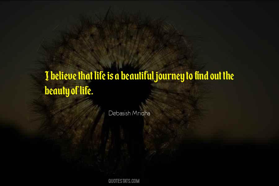 Life Is A Beautiful Journey Quotes #1712074