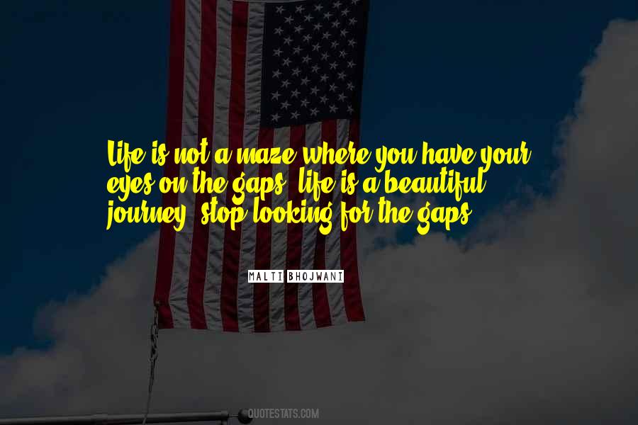 Life Is A Beautiful Journey Quotes #759498