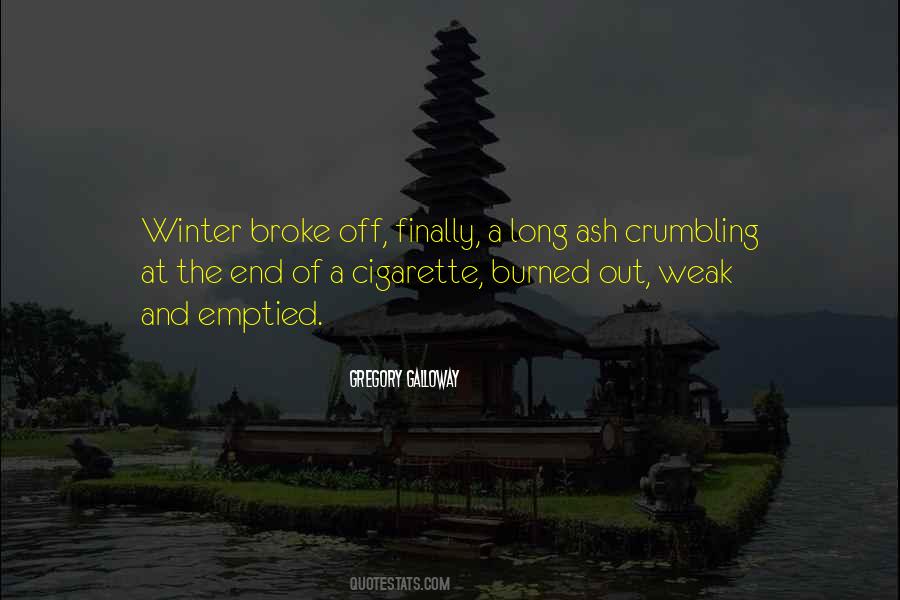 End Of Winter Quotes #892756