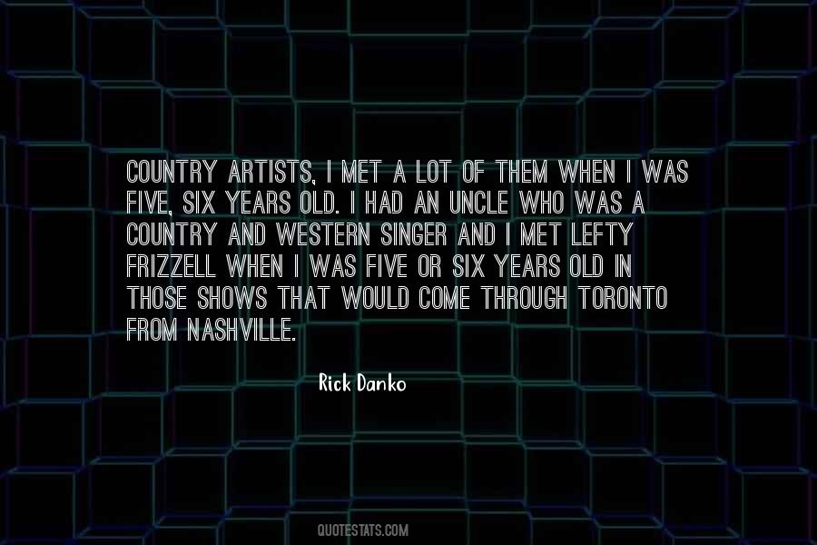 Country Artists Quotes #1681656