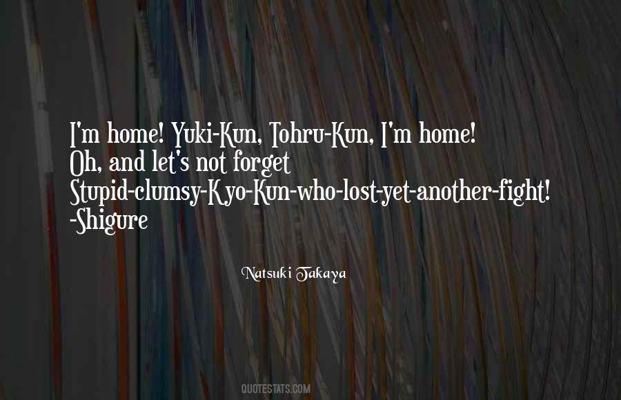 Quotes About Kyo #217689