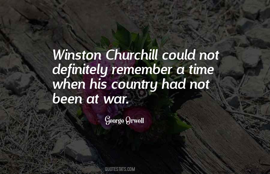 Country At War Quotes #346777