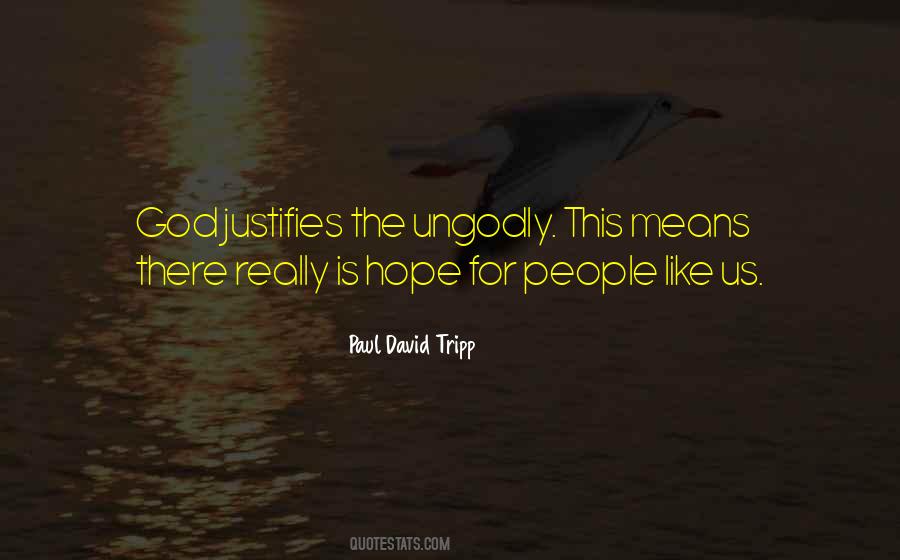 Ungodly People Quotes #796111