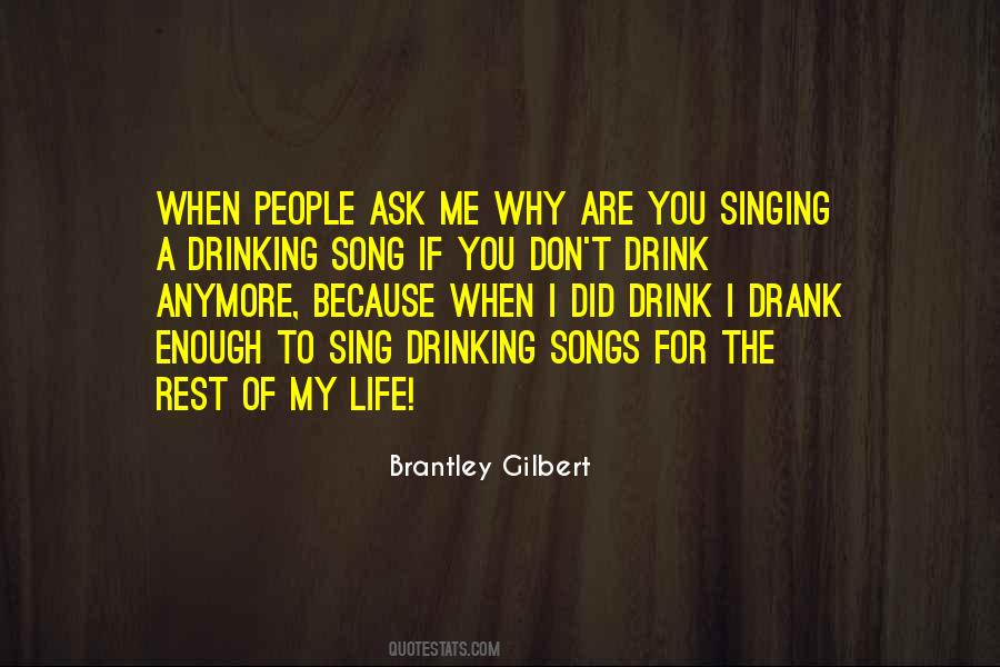 Singing Song Quotes #282786