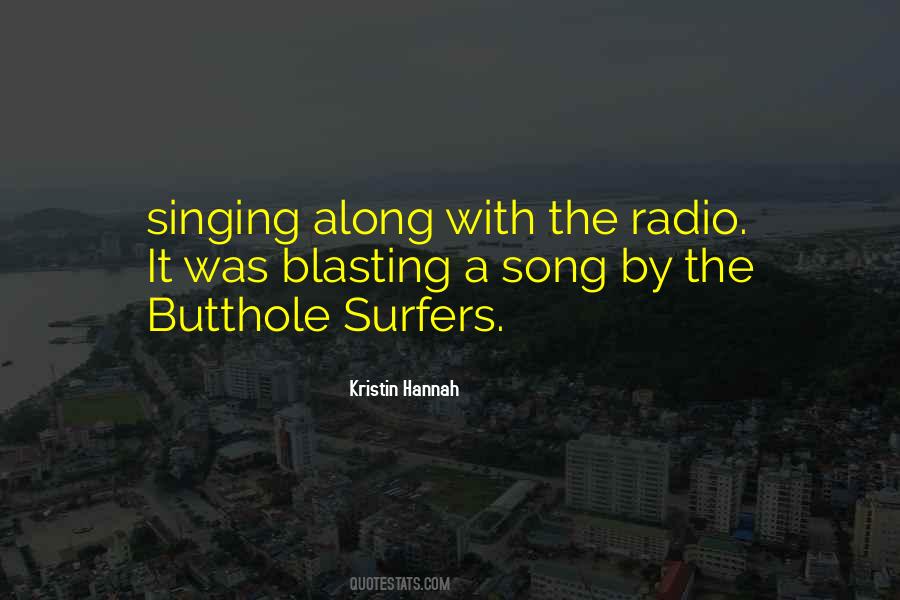 Singing Song Quotes #284658