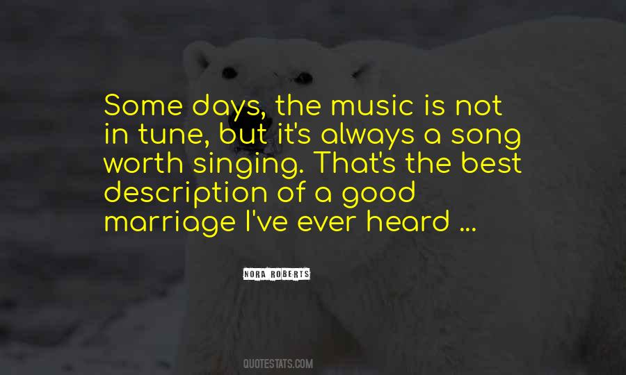 Singing Song Quotes #346160