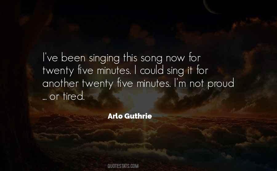 Singing Song Quotes #392067