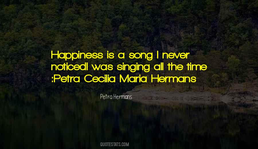 Singing Song Quotes #452068