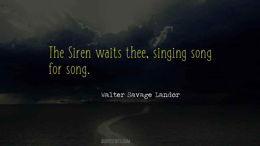 Singing Song Quotes #484182