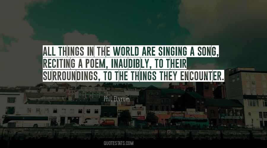 Singing Song Quotes #550141