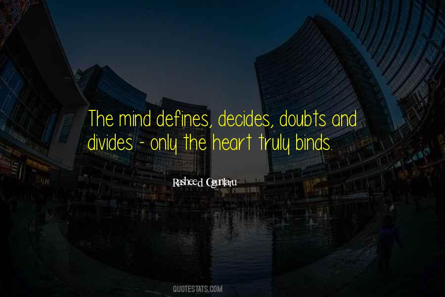 Heart Decides Quotes #863724