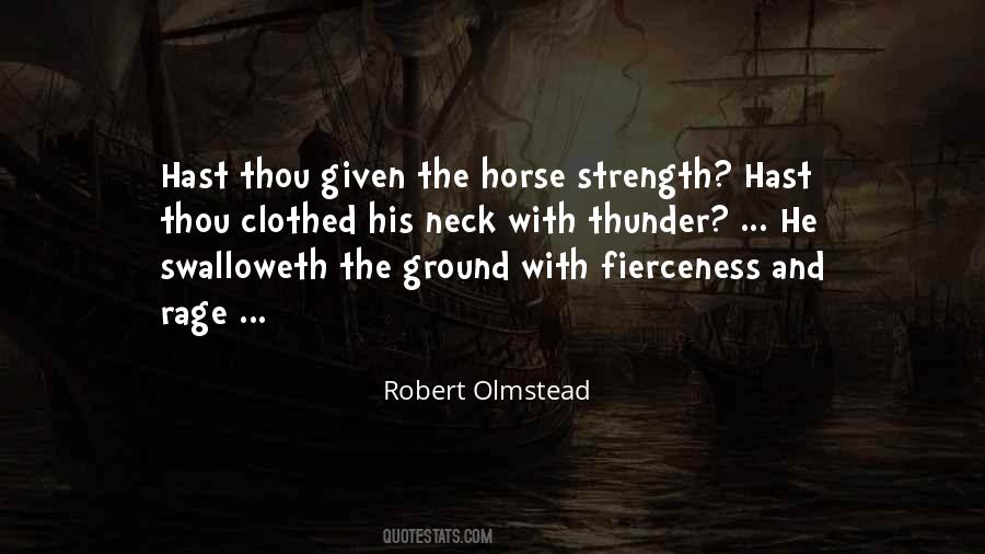 Clothed In Strength Quotes #1346055