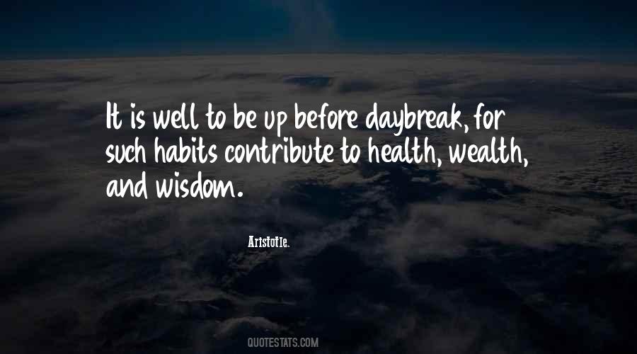 Wealth Is Health Quotes #1045354