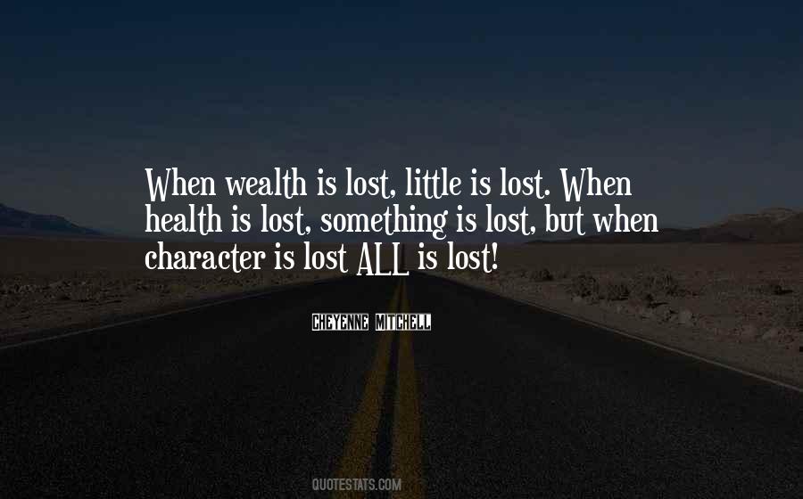 Wealth Is Health Quotes #1107646