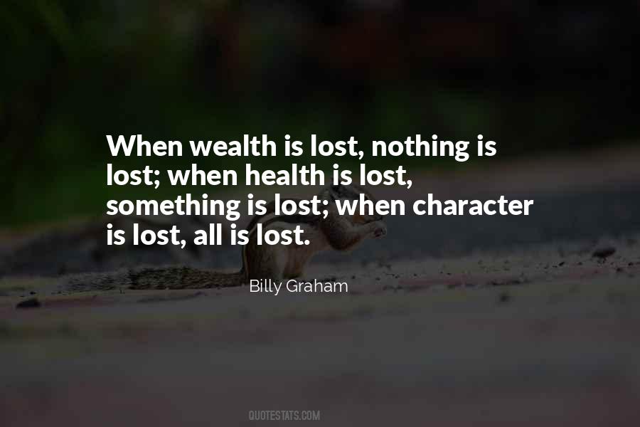 Wealth Is Health Quotes #802324