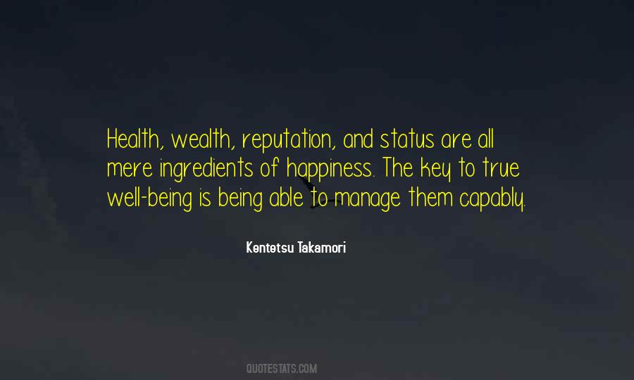 Wealth Is Health Quotes #978351