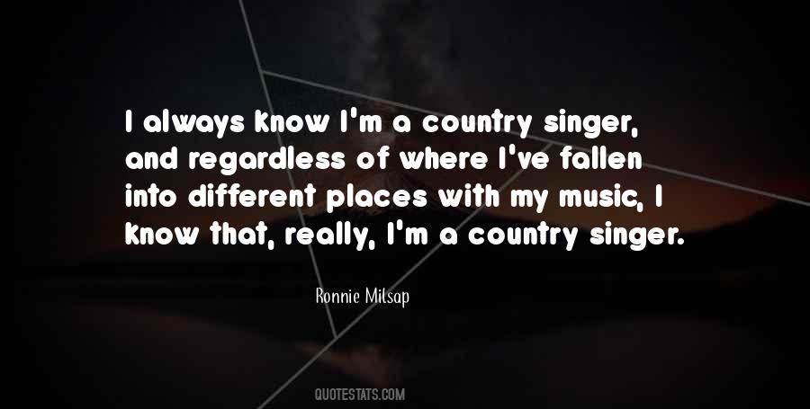 Country Singer Quotes #624009