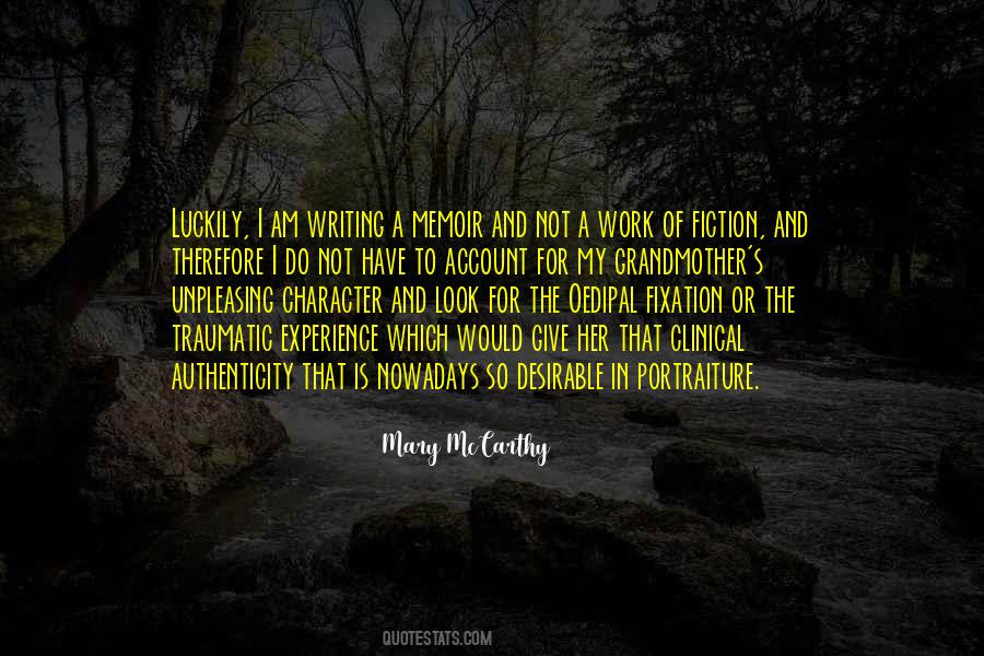 Unpleasing Character Quotes #777008
