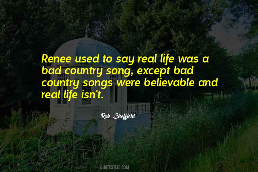 Country Song Quotes #1412187