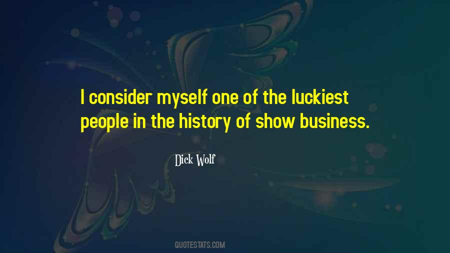 Am The Luckiest Quotes #418083