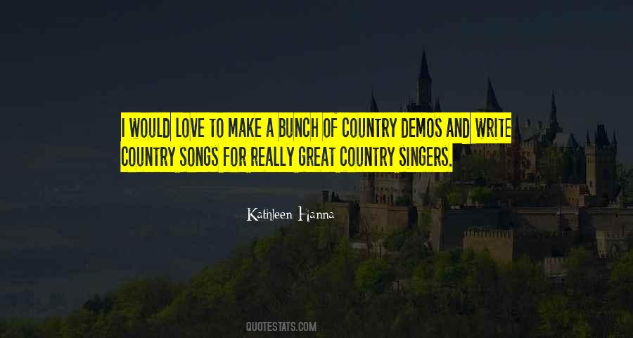 Country Songs For Quotes #871515