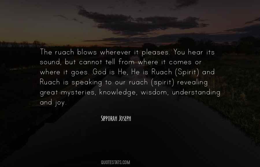 Ruach In Hebrew Quotes #223822